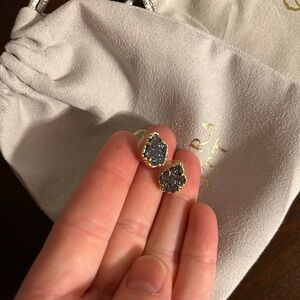 Kendra Scott drusy earrings